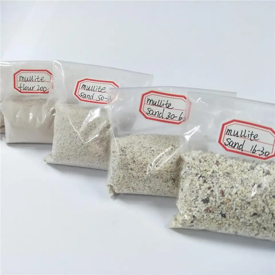China Factory Supplier Mullite Sand at Mullite Flour para sa Investment Casting