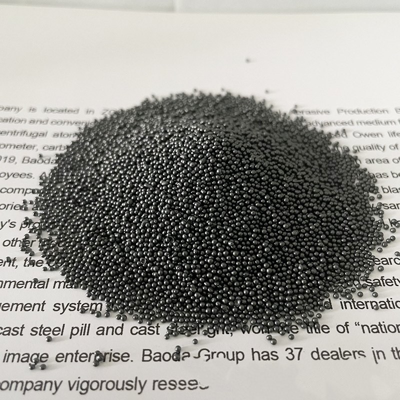 Mababang Pagkonsumo S330 Steel Shot Ball High Density Blasting Abrasive